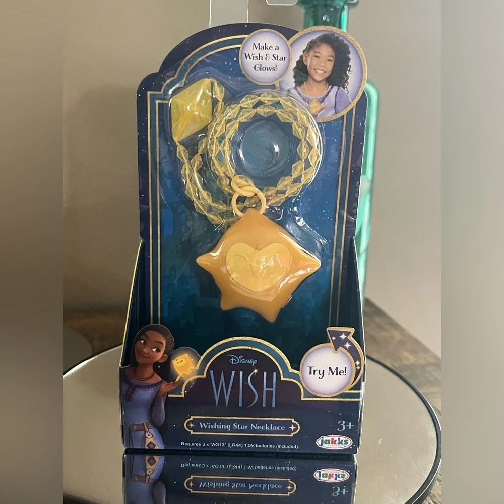 Disney Wish Wishing Star Necklace, new